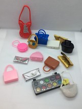 Mixed Group of Barbie Doll and Other Accessories 14 Purses &amp; More--Group#GFB4 - £2.99 GBP