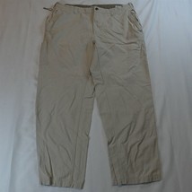 Columbia 36 x 30 Khaki Utility Straight Zip Pocket Outdoor Chino Pants - $21.99