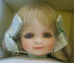 Vintage Designer Guild &quot;MOONBEAM&quot; Porcelain Doll  Limited edition Signed... - £222.61 GBP
