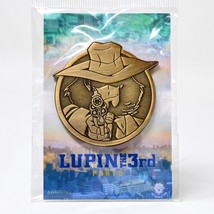 Lupin the Third 3rd Daisuke Jigen Antique Gold Enamel Pin Figure Anime L... - £39.42 GBP