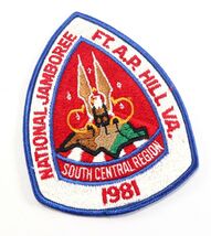 Vtg 1981 National Jamboree South Central Region Boy Scout of America BSA... - $7.67