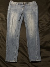 Mossimo Women’s Size 12/31S Mid-Rise Jegging Blue Denim Power Stretch Sk... - $232.50 MXN