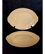 LuRay Pastels Pastel TST Taylor Smith Taylor yellow Oval Platter 12&quot; inc... - $34.99