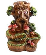 Tree King Backflow Cone Incense Burner Treebeard Ent Onodrim Mushroom 6&quot; H - £24.92 GBP