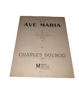 Ave Maria Charles Gounod Morris Music Co. Vintage Sheet Music - £7.37 GBP