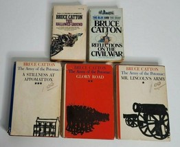 5 BRUCE CATTON Books Lot Army of the Potomac Trilogy Hallowed Ground Civil War - $19.99