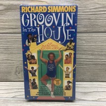 Richard Simmons Groovin In The House VHS Tape Aerobic Workout Factory Se... - £3.78 GBP