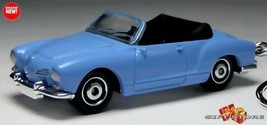 Htf Key Chain Blue Vw Volkswagen Karmann Ghia Cabriolet Custom Ltd Great Gift - £35.95 GBP