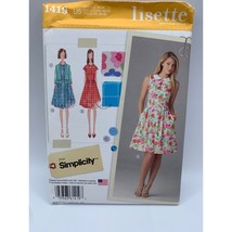 Simplicity Misses Dress Sewing Pattern sz 16-24 1419 - uncut - $10.88