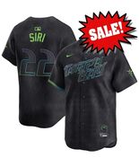 Jose Siri #22 Rays City Connect Men's Black Art Replica Jersey - $19.99