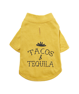 Tacos &amp; Tequila Essential Dog T-Shirt for Year-Round Comfort - $30.95