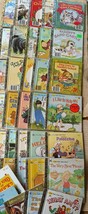 Lot of 35 VTG a First Little Golden Book Christmas Baby Animals Bambi Gi... - $64.59
