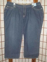 New NWT Avenue straight leg women&#39;s jeans plus size 26P 26 Petite - £6.29 GBP