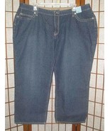 New NWT Avenue straight leg women&#39;s jeans plus size 26P 26 Petite - £6.32 GBP
