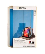 Griffin Tablet Case TurnFolio Universal For 9-10&quot; New OB 2 Layers Blue ELEC - $41.01 CAD
