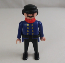 1974 Geobra Playmobile Zirndorf Policeman 2.75&quot; Toy Figure - $11.63