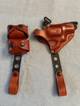 Fits Smith&Wesson 442/642 Revolver 1.875”BBL Leather Shoulder Holster #1128# RH image 2