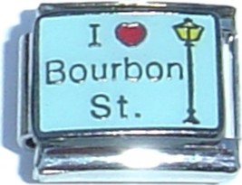 I Love Bourbon St Italian Charm - £7.09 GBP
