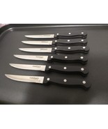 Cuisinart C77TR-6PSK Triple Rivet Collection 6-Piece Steak Knife Set, Black - £28.49 GBP