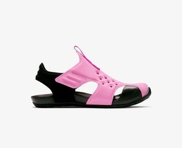 Nike Sunray Protect 2 Sandals PS Pink Black Girls Water 943826-602 Vario... - £15.92 GBP