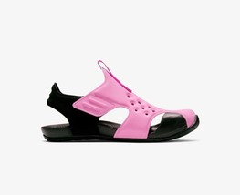 Nike Sunray Protect 2 Sandals PS Pink Black Girls Water 943826-602 Vario... - £18.65 GBP