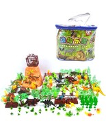 200 pieces Jurassic Park mini dinosaur static model set toy - $79.54 CAD