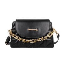 Mini PU Leather Branded Crossbody Bags for Women 2022 Handbag Fashion Chain Trav - £20.90 GBP