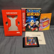 Sonic 3D Blast Cardboard Box (Sega Genesis, 1996) Video Game - £26.84 GBP