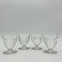 BACCARAT France Crystal Tallyrand White Wine 3 3/8” Set 4 Pieces Cordial... - $216.00