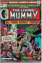 Supernatural Thrillers #14 (1975) *Marvel Comics / The Living Mummy / Horror* - £11.79 GBP