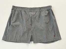Polo Ralph Lauren Striped Boxer Shorts Grey / White ( XL ) - £54.28 GBP