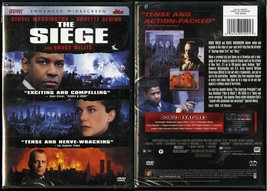 Siege Dvd Annette Bening Denzel Washington 20TH Century Fox Video New Sealed - £5.55 GBP