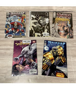 Lot Of 5 Mixed Comic Books Brigade-Spellbinders-Cyber Force-Punisher - $19.59