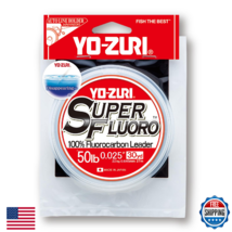 Yo-Zuri SuperFluoro 50LB 30YD Natural Clear Fluorocarbon Fishing Leader - $33.89