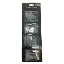 300 Piece Small and Large Silver Metal Christmas Tree Hooks - $9.88