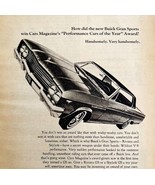 Buick Gran Sports Advertisement 1965 Automobilia Wildcat V8 DWS6E - $377.23 MXN