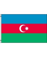 2x3 Azerbaijan Flag 2&#39;x3&#39; House Banner Brass Grommets - $84.39 MXN