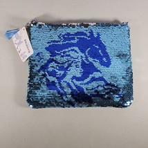 Frozen Sequin Reversible Pencil Case Fearless Elsa Makeup Pens Disney - $8.75