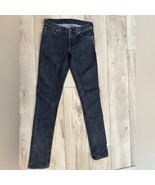Nudie Jeans Tight Long John Black Skinny Jeans 28x34 Made in Italy - $1,264.80 MXN
