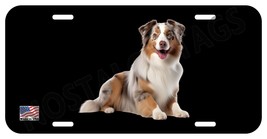 Australian Shepherd Red Pet Dog Can Personalize Novelty Metal License Plate 2D - £7.03 GBP+