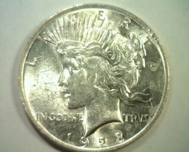 1923 PEACE DOLLAR LINE IN HAIR NOT LISTED VAM CHOICE ABOUT UNCIRCULATED+... - $75.00