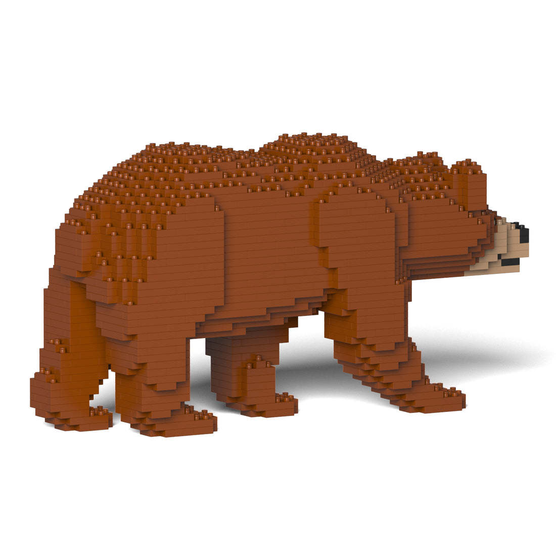 Brown Bear Sculptures (JEKCA Lego Brick) DIY Kit Item image 2