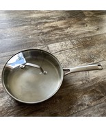 CALPHALON Classic Stainless Steel  Skillet Fry Saute Pan 3 QT 2.8L 5003  - $68.37 CAD