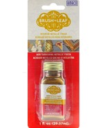 ANTIQUE GOLD  Brush &#39;n Leaf Metallic Leafing Paint golden Gilding Finish... - €35,19 EUR