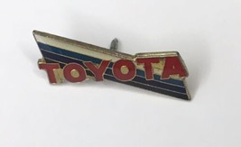 Toyota Car Logo Vintage Lapel Pin Hat Enamel Stick Pin Automobile Collec... - $10.00