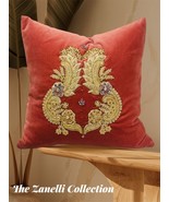 Baroque Bloom Velvet Luxury Pillow - $99.99