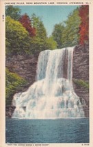 Cascade Falls near Mountain Lake Pembroke Virginia VA Postcard C09 - $2.99