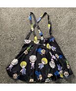 Hot Topic Hunter X Hunter Black Character Skirt Suspenders Pockets Size ... - $309.63 MXN