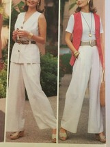 Butterick Sewing Pattern 6792 Linda Allard for Ellen Tracy Top Skirt Pants Uncut - £7.47 GBP