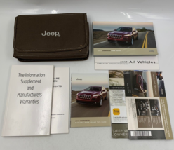 2017 Jeep Cherokee Owners Manual Handbook Set with Case OEM E03B41027 - £53.75 GBP